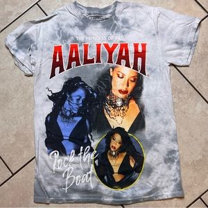 Aaliyah Graphic Design Tee